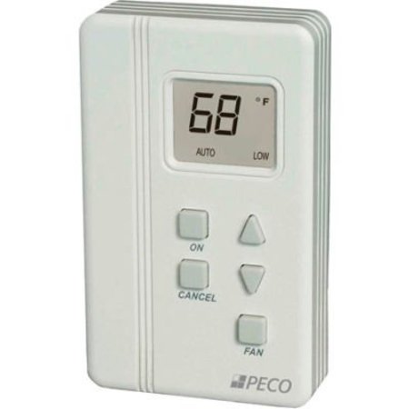 PECO PECO Trane Compatible Zone Sensor SDP155-009 Digital Display, Temp Adj, On, Cancel, Fan(H, M, L, O)Comm Jac 69562